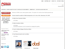 Tablet Screenshot of pomastore.org